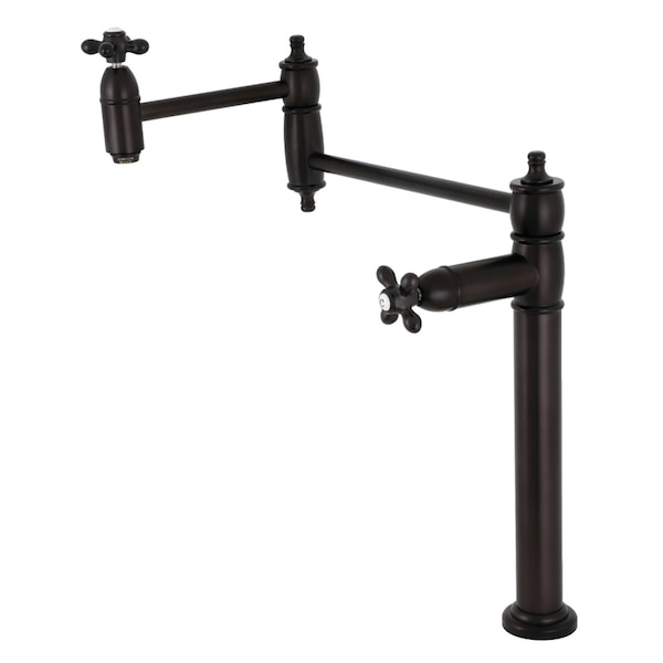 Deck Mount Pot Filler, Oil Rubbed Bronze